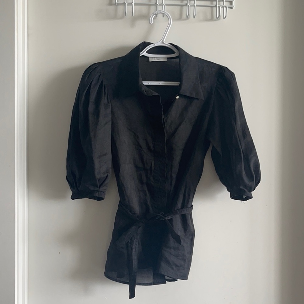 Sale❗️Sandro tied shirt size 1